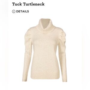 CAbi Tuck Turtleneck Sweater